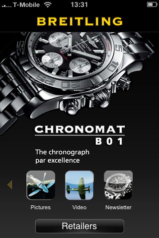 Breitling Chronomat B01 pro Apple iPhone