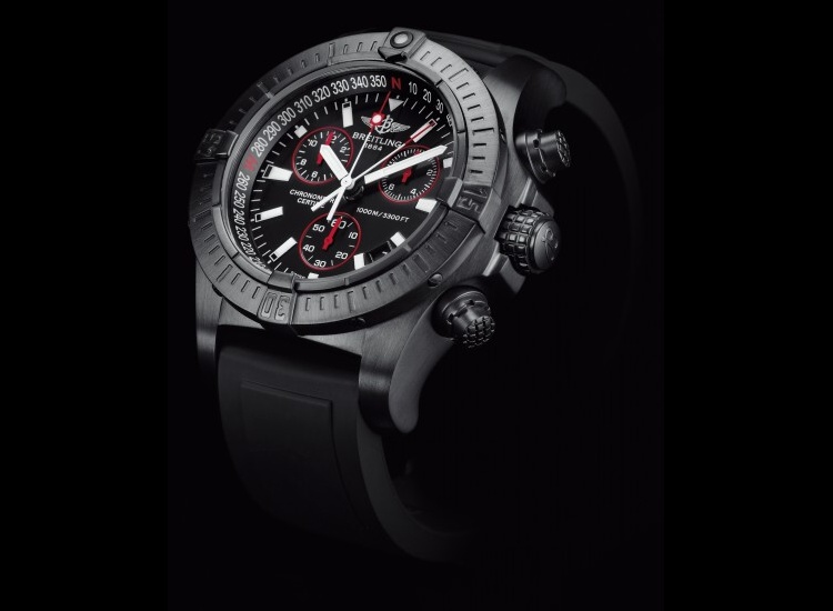 Breitling Avenger Seawolf Blacksteel: extrapřesné a vodotěsné hodinky