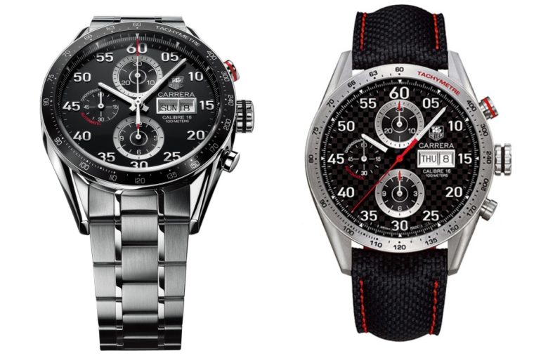 TAG Heuer Carrera Day/Date Chrono a verze s titanovým pouzdrem