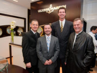 Zleva: Patrik Hoffmann, Bobby Yampolsky, Randy Johnson, Rolf Schnyder