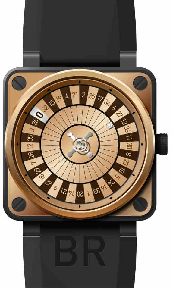 Bell & Ross BR01 Casino Pink Gold
