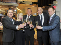 Zleva: Farid Matraki, A. Mishcon, J.-C. Babin, Phillipe Pascal, Ulrich Wohn