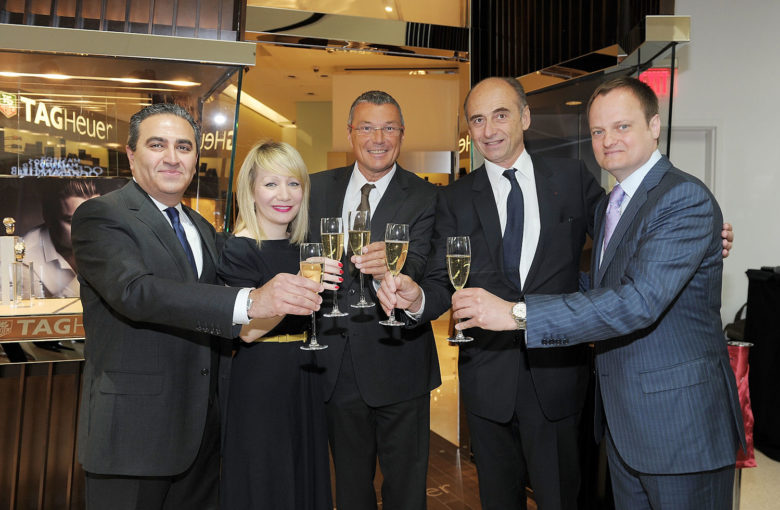 Zleva: Farid Matraki, A. Mishcon, J.-C. Babin, Phillipe Pascal, Ulrich Wohn