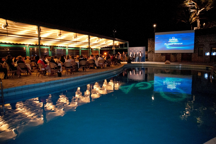 Prezentace Omega na ostrově Capri