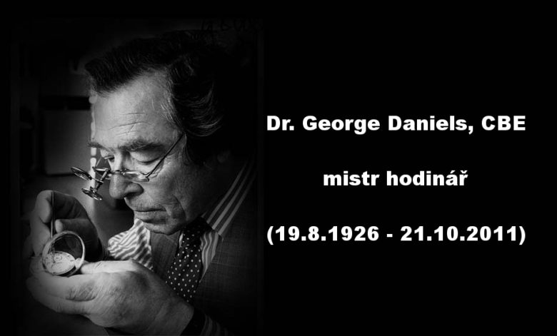 Zemřel George Daniels. Geniální hodinář a otec mechanismu Co-Axial
