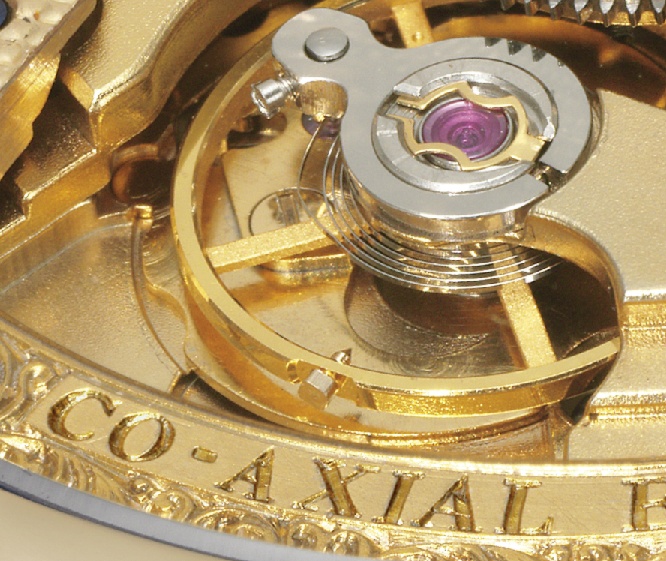 Daniels London Millenium (detail strojku)