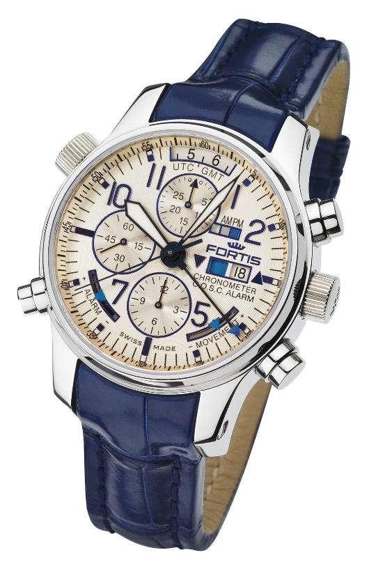 Fortis F-43 Flieger Chrono Alarm GMT