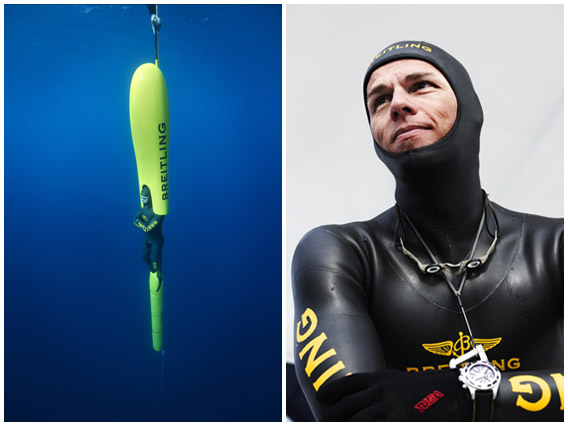 Herbert Nitsch chce pokořit hranici 800 stop pod vodní hladinou