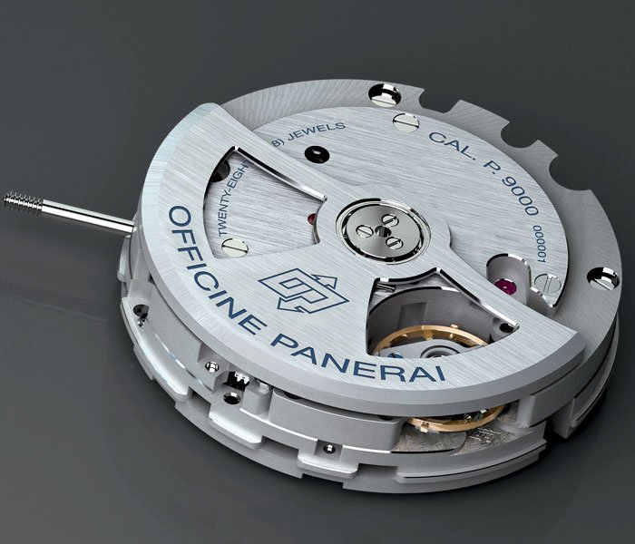 Panerai P.9000 - jeden z in-house strojků manufaktury