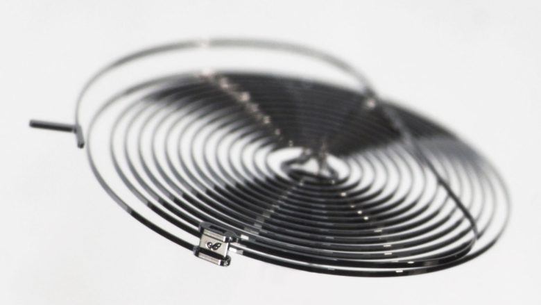 Vlásek setrvačky z produkce manufaktury Breguet