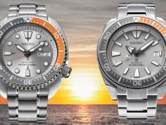 Seiko Prospex Dawn Grey Samurai SRPD03K1 a Turtle SRPD01K1