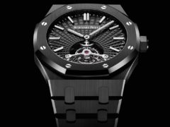 Extra štíhlé Audemars Piguet Royal Oak z keramiky mají tourbillon