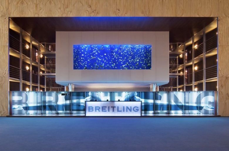 Prezentace značky Breitling na veletrhu Baselworld